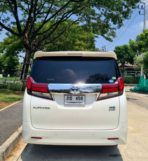 Toyota Alphard 2015 2.5 HV 4WD Van ไฮบริด ไม่ติดแก๊ส เกียร์อัตโนมัติ ขาว รูปที่ 3