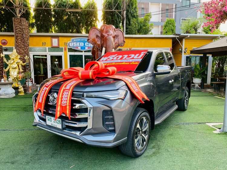MG Extender 2022 2.0 Grand X Pickup ดีเซล ไม่ติดแก๊ส เกียร์ธรรมดา เทา รูปที่ 2