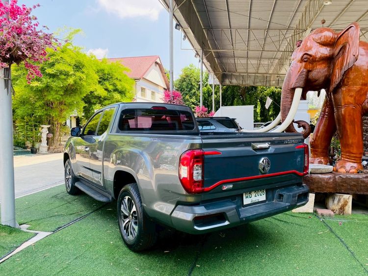 MG Extender 2022 2.0 Grand X Pickup ดีเซล ไม่ติดแก๊ส เกียร์ธรรมดา เทา รูปที่ 4