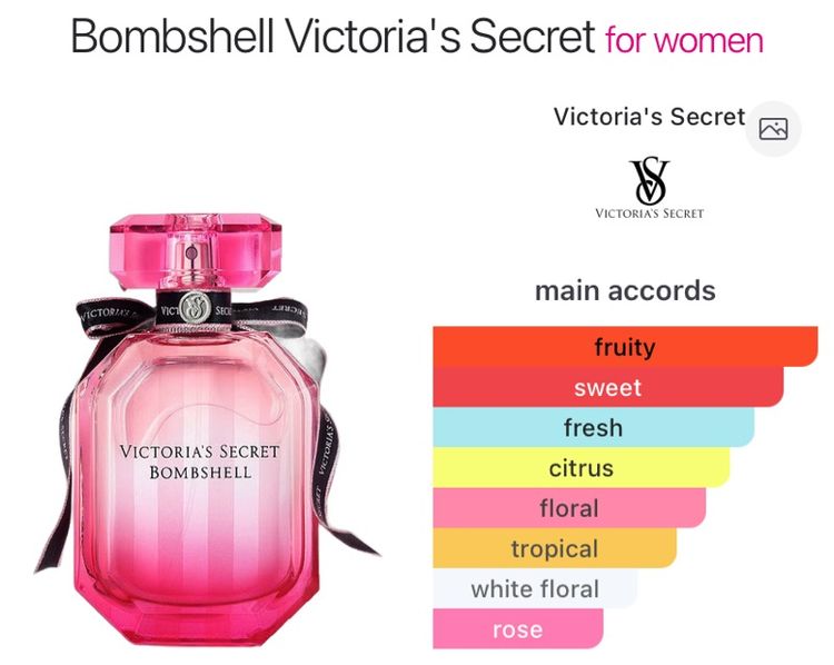 Victoria's Secret Bombshell Eau de Parfum 100 ml No box  น้ำหอมแบรนด์แท้ รูปที่ 2