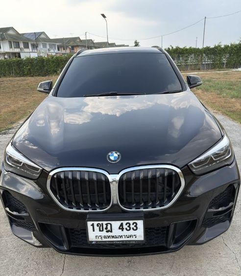 BMW X1 2021 2.0 sDrive20d M Sport Utility-car ดีเซล ไม่ติดแก๊ส เกียร์อัตโนมัติ ดำ รูปที่ 2