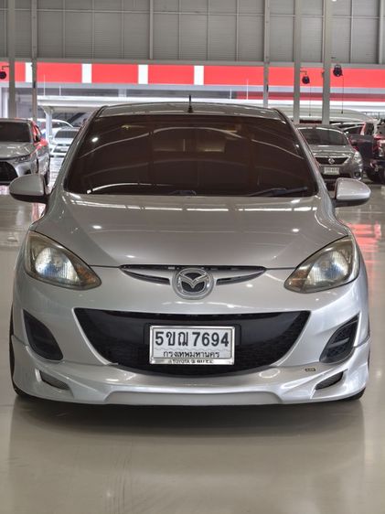 Mazda Mazda 2 2012 1.5 Elegance Groove Sedan เบนซิน ไม่ติดแก๊ส เกียร์อัตโนมัติ เทา รูปที่ 2