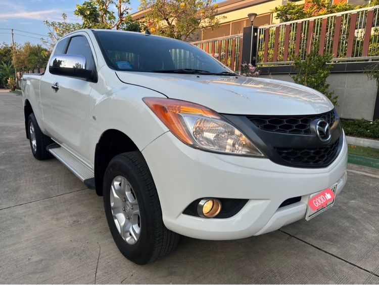 Mazda BT-50 Pro 2014 2.2 Hi-Racer Pickup ดีเซล เกียร์ธรรมดา ขาว