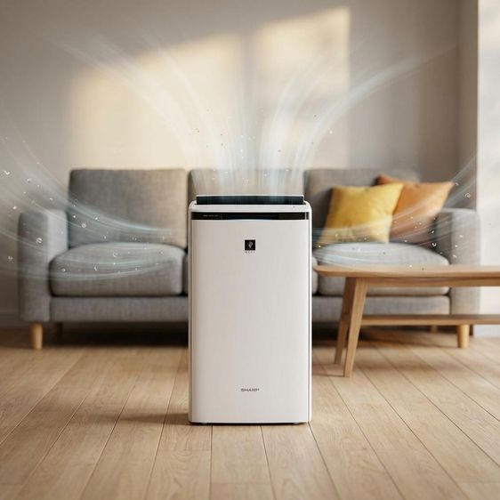 Sharp KI-PX75-W เครื่องฟอก ได้อากาศแบบสวิส พลาสม่าคลัสเตอร์ NEXT จบทุกฝุ่นพิษ ควันป่าทำลายปอด รูปที่ 4