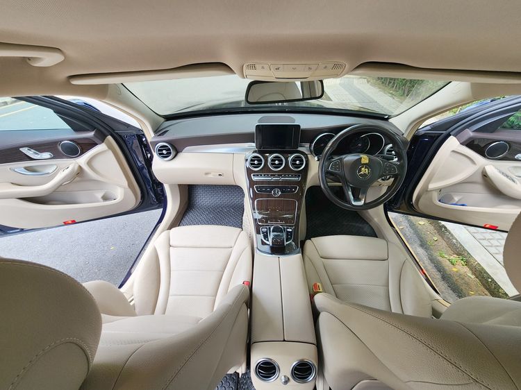Mercedes-Benz C-Class 2014 C180 Sedan เบนซิน เกียร์อัตโนมัติ น้ำเงิน รูปที่ 4