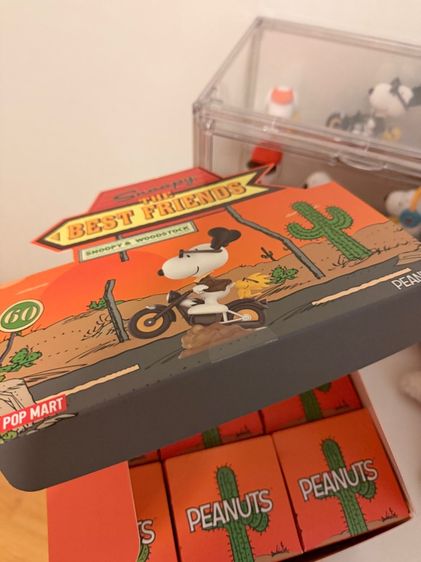 Popmart Snoopy Arttoy ป๊อบมาร์ท สนูปปี้ พร้อมดล่อง  รูปที่ 2