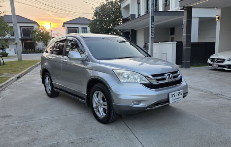 Honda CR-V 2012 2.4 EL 2WD Utility-car เบนซิน ไม่ติดแก๊ส เกียร์อัตโนมัติ บรอนซ์เงิน รูปที่ 2