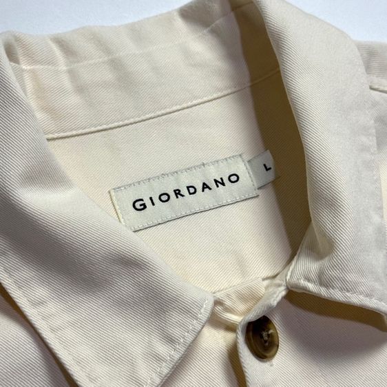 แจ็ตเก็ตแขนยาว แบรนด์ GIORDANO อก 22" ยาว 28.5" รูปที่ 3