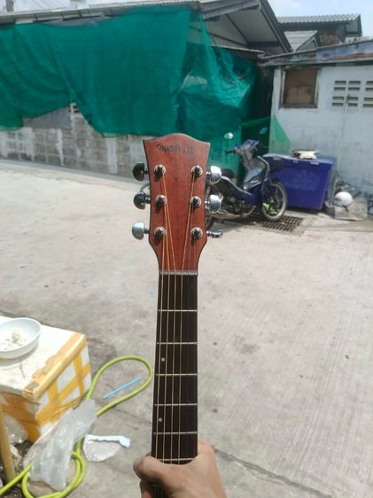 กีต้าร์โปร่งยี่ห้อ nashville ภาคไฟฟ้าทรงcut away 41 นิ้ว  รูปที่ 4