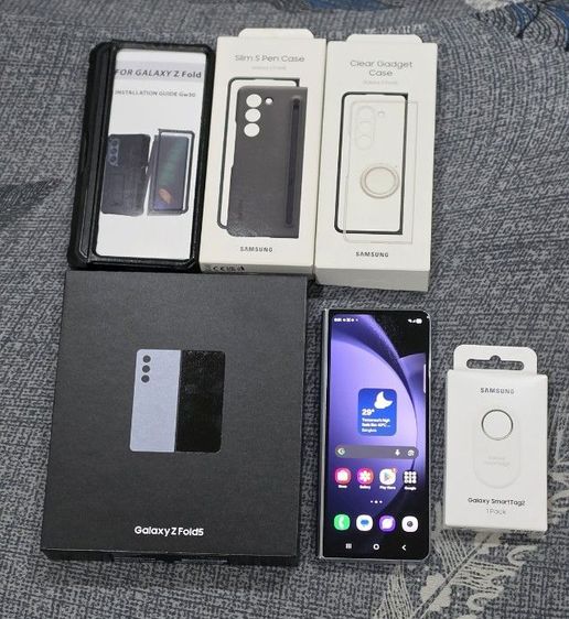 Galaxy Z Fold 5 512 GB ขาย Samsung Galaxy Z Fold5 512GB สี Icy Blue