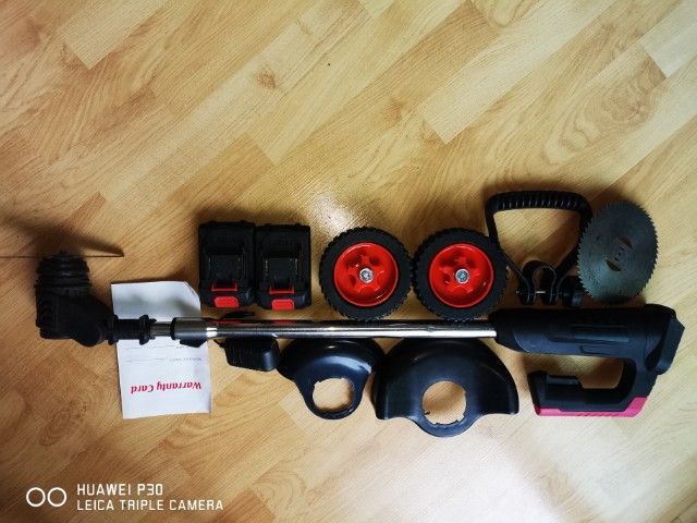 เครื่องตัดหญ้าและกิ่งไม้ไฟฟ้า รูปที่ 2