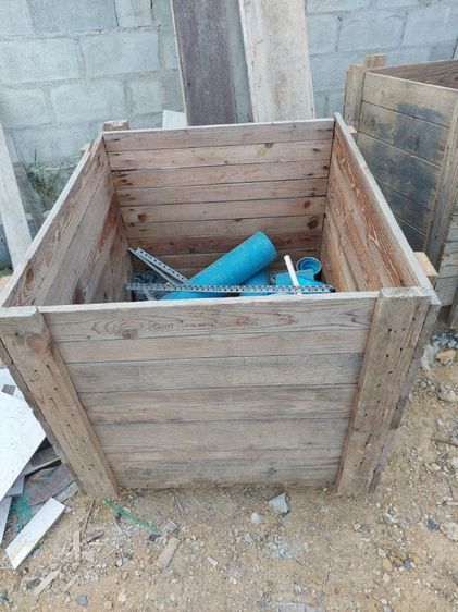 ไม้ยูคา  ลังไม้ โครงบ้านไม้ ให้ฟรี นำรถมาขนเอง รูปที่ 3