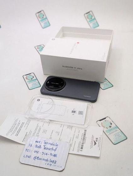 อื่นๆ 512 GB ขาย เทิร์น Xiaomi 17 Ultra Ram 16 Rom 512 สี Black เครื่องศูนย์ไทย สภาพใหม่เอี่ยม อุปกรณ์ครบยกกล่อง ประกันยาว เพียง 33,990 บาท ครับ