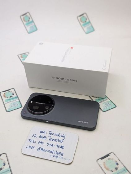 ขาย เทิร์น Xiaomi 17 Ultra Ram 16 Rom 512 สี Black เครื่องศูนย์ไทย สภาพใหม่เอี่ยม อุปกรณ์ครบยกกล่อง ประกันยาว เพียง 33,990 บาท ครับ รูปที่ 2