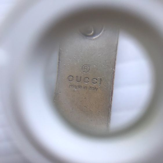 GUCCI Silver Bracelet for Men รูปที่ 3