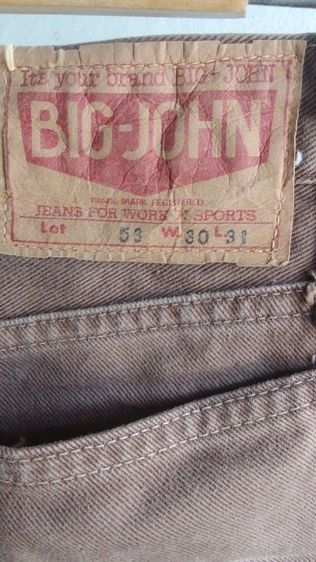 Vintage Big John TALON Zip Fade Heavy สาย work  , grunge , fade lovers รูปที่ 3