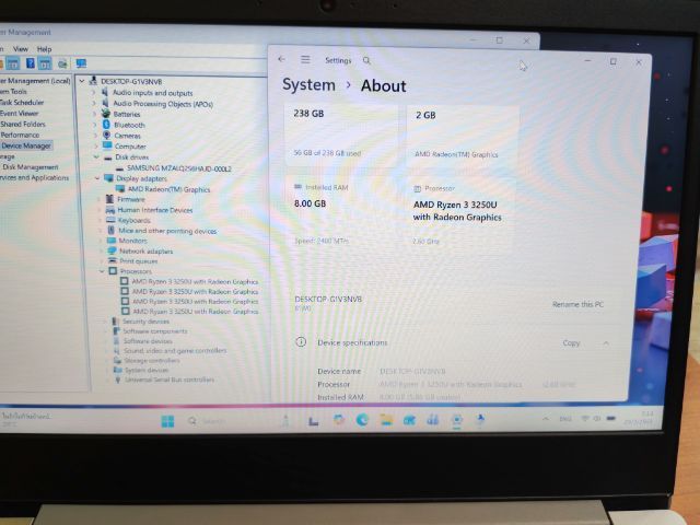 Lenovo Ryzen 3 Gen 3 แรม 8 กิ๊ก  ใช้พิมพ์งาน ดูหนัง ฟังเพลง  วินโดว์แท้ติดเครื่อง
 รูปที่ 8