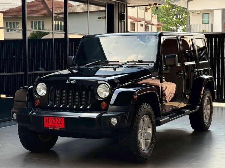 รถ Jeep Wrangler 2.8 CRD 4WD สี ดำ
