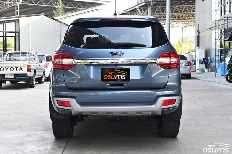 Ford Everest 2019 2.0 Titanium Plus Utility-car ดีเซล ไม่ติดแก๊ส เกียร์อัตโนมัติ ฟ้า รูปที่ 4