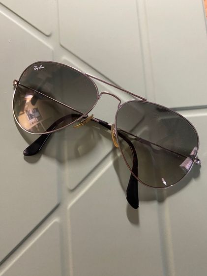 Ray-Ban แว่นตากันแดด แว่นมือสอง ใช้เอง สภาพดีราคาถูก RayBan 3025(MADE IN ITALY) CE