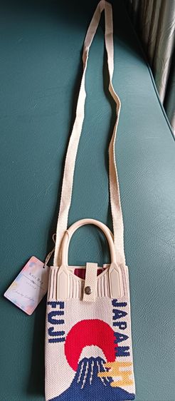 กระเป๋าถักญี่ปุ่น กระเป๋าสะพายข้าง รูปที่ 2