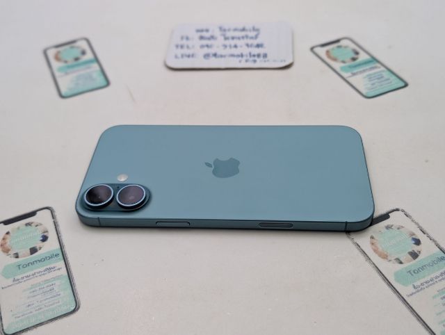 iPhone 16 Plus 128 ศูนย์ไทย อายุ 7 วัน รอบชาร์จ 5 รอบ สภาพใหม่เอี่ยม อุปกรณ์ครบยกกล่อง ประกันยาว สุขภาพแบต 100 เพียง 23,590 บาท ครับ รูปที่ 3