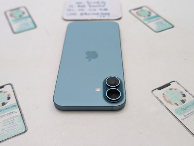 iPhone 16 Plus 128 ศูนย์ไทย อายุ 7 วัน รอบชาร์จ 5 รอบ สภาพใหม่เอี่ยม อุปกรณ์ครบยกกล่อง ประกันยาว สุขภาพแบต 100 เพียง 23,590 บาท ครับ รูปที่ 6