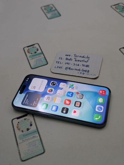 iPhone 16 Plus 128 ศูนย์ไทย อายุ 7 วัน รอบชาร์จ 5 รอบ สภาพใหม่เอี่ยม อุปกรณ์ครบยกกล่อง ประกันยาว สุขภาพแบต 100 เพียง 23,590 บาท ครับ รูปที่ 4