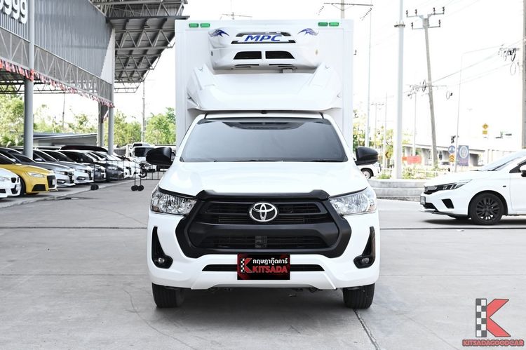 Toyota Hilux Revo 2023 2.4 Entry Pickup ดีเซล ไม่ติดแก๊ส เกียร์ธรรมดา ขาว รูปที่ 2