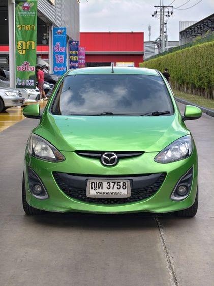 Mazda Mazda 2 2011 1.5 Spirit Sports Sedan เบนซิน ไม่ติดแก๊ส เกียร์อัตโนมัติ เขียว รูปที่ 2
