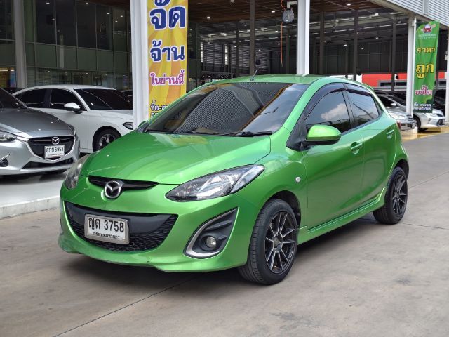 Mazda Mazda 2 2011 1.5 Spirit Sports Sedan เบนซิน ไม่ติดแก๊ส เกียร์อัตโนมัติ เขียว รูปที่ 3