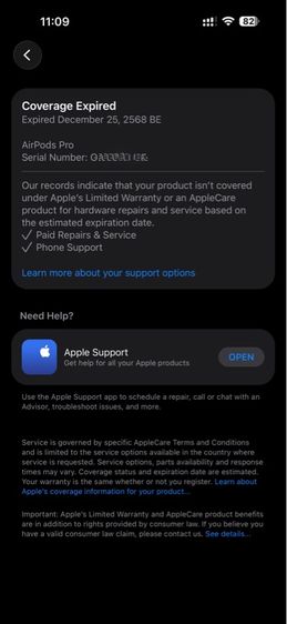 👉🏻AirPods Pro 2  (Type C - MagSafe)  รูปที่ 6