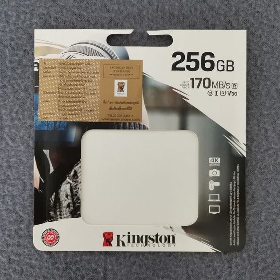 SD Card Kingston CANVAS Go Plus 256GB (มี 2 อัน) รูปที่ 3