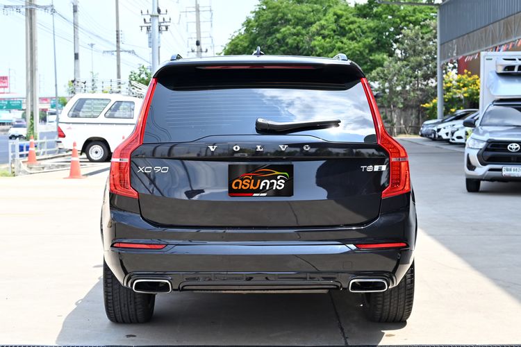 Volvo XC90 2021 2.0 T8 R-Design 4WD Utility-car ปลั๊กอินไฮบริด (PHEV) ไม่ติดแก๊ส เกียร์อัตโนมัติ ดำ รูปที่ 4