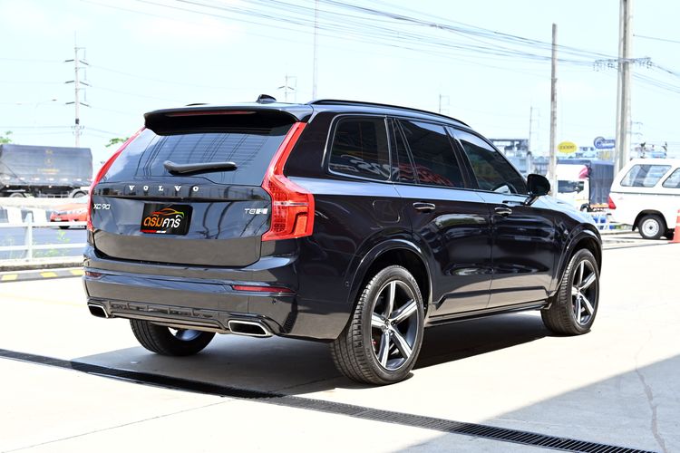 Volvo XC90 2021 2.0 T8 R-Design 4WD Utility-car ปลั๊กอินไฮบริด (PHEV) ไม่ติดแก๊ส เกียร์อัตโนมัติ ดำ รูปที่ 3