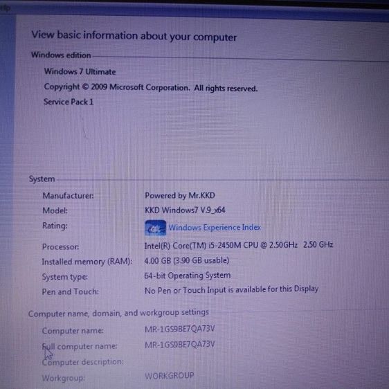 Note book Dell Core i5 ราคาถูก รูปที่ 5