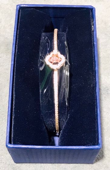 Una กำไล ใบโคลเวอร์, ชมพู, เคลือบโทนสีโรสโกลด์ รูปที่ 4