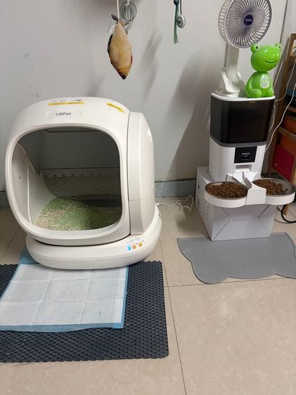 ทรายแมว & ห้องน้ำ ห้องน้ำแมว อัตโนมัติ