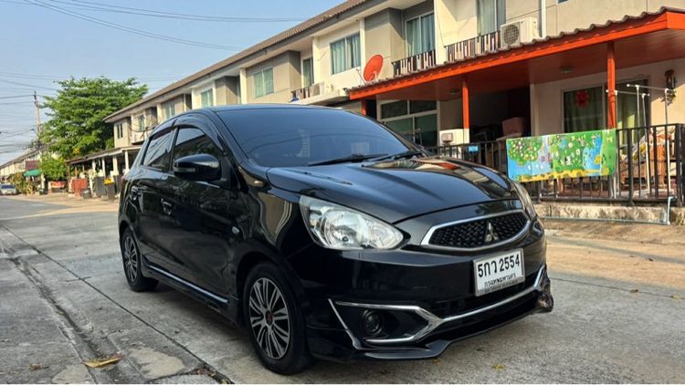 Mitsubishi Mirage 2016 1.2 GLX Sedan เบนซิน เกียร์อัตโนมัติ ดำ