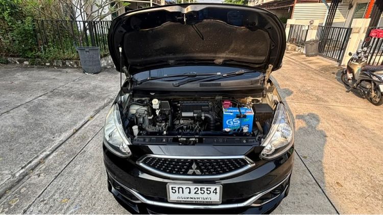 Mitsubishi Mirage 2016 1.2 GLX Sedan เบนซิน เกียร์อัตโนมัติ ดำ รูปที่ 3