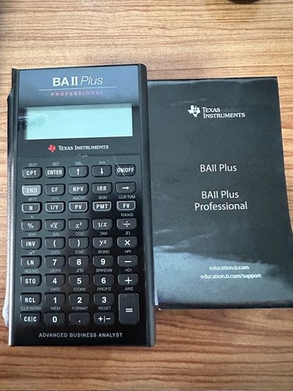 เครื่องคิดเลขการเงินรุ่น Texas Instruments BA II Plus Professional  รูปที่ 3