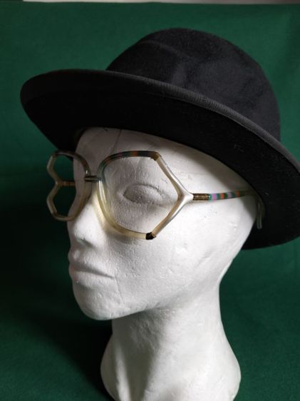 ขอขายกรอบแว่นตาวินเทจหญิงยุค 80s แบรนด์ Ted lapidus Paris รุ่น Tl 10  made in France หายาก มากทรงใหญ่ลายกระสีสัน ทรงจะเหลี่ยมๆ  รูปที่ 5