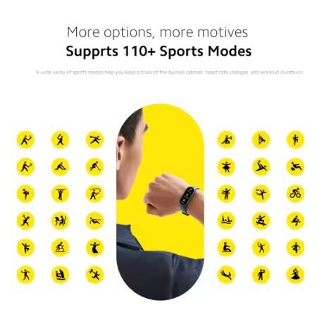 Xiaomi Smart Band 7(Black) สมาร์ทวอทช์ จอ 1.62" รูปที่ 6