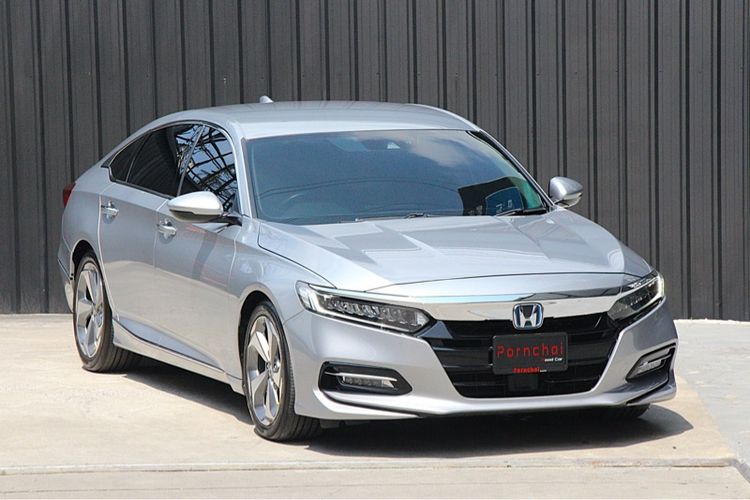 Honda Accord 2022 2.0 e:HEV EL+ Sedan ไฮบริด ไม่ติดแก๊ส เกียร์อัตโนมัติ บรอนซ์เงิน รูปที่ 3