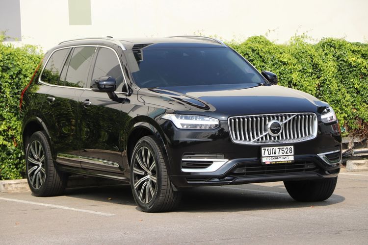Volvo XC90 2023 2.0 Recharge T8 Inscription 4WD Utility-car ปลั๊กอินไฮบริด (PHEV) ไม่ติดแก๊ส เกียร์อัตโนมัติ ดำ รูปที่ 3