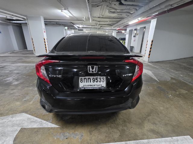 Honda Civic 2018 1.5 EL+ เบนซิน ไม่ติดแก๊ส เกียร์อัตโนมัติ ดำ รูปที่ 2