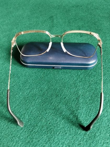 ขอขายกรอบแว่นตาวินเทจหายากแบรนด์ Metzler รุ่น 0752 made in Germany ขนาด 56-18-140มม.กรอบสีคล้ายนาค  รูปที่ 9