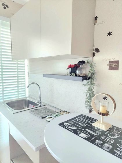 Sena Development ตกแต่งครบ 2011 คอนโดแต่งใหม่ สไตล์สวย ใกล้ BTS วงเวียนใหญ่ พร้อมอยู่ เฟอร์ครบ เครื่องใช้ไฟฟ้าครบ แอร์ 2 ตัว ฟรีค่าโอน รูปที่ 3