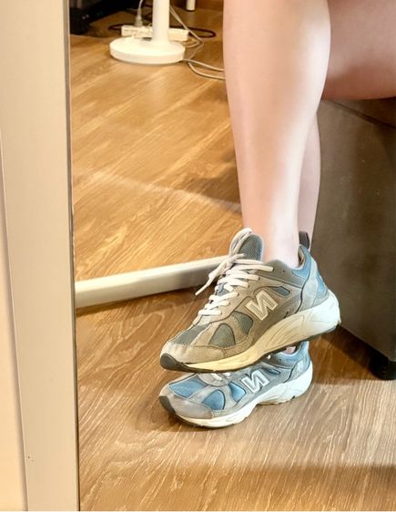 New Balance 878 (CM878KO1) สีฟ้าเทา รูปที่ 2