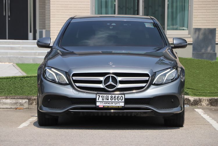 Mercedes-Benz E-Class 2020 E300e Sedan ปลั๊กอินไฮบริด (PHEV) ไม่ติดแก๊ส เกียร์อัตโนมัติ เทา รูปที่ 2